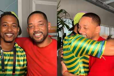 Sósia de Will Smith se emociona após encontrar ator: 'Preciso chorar'