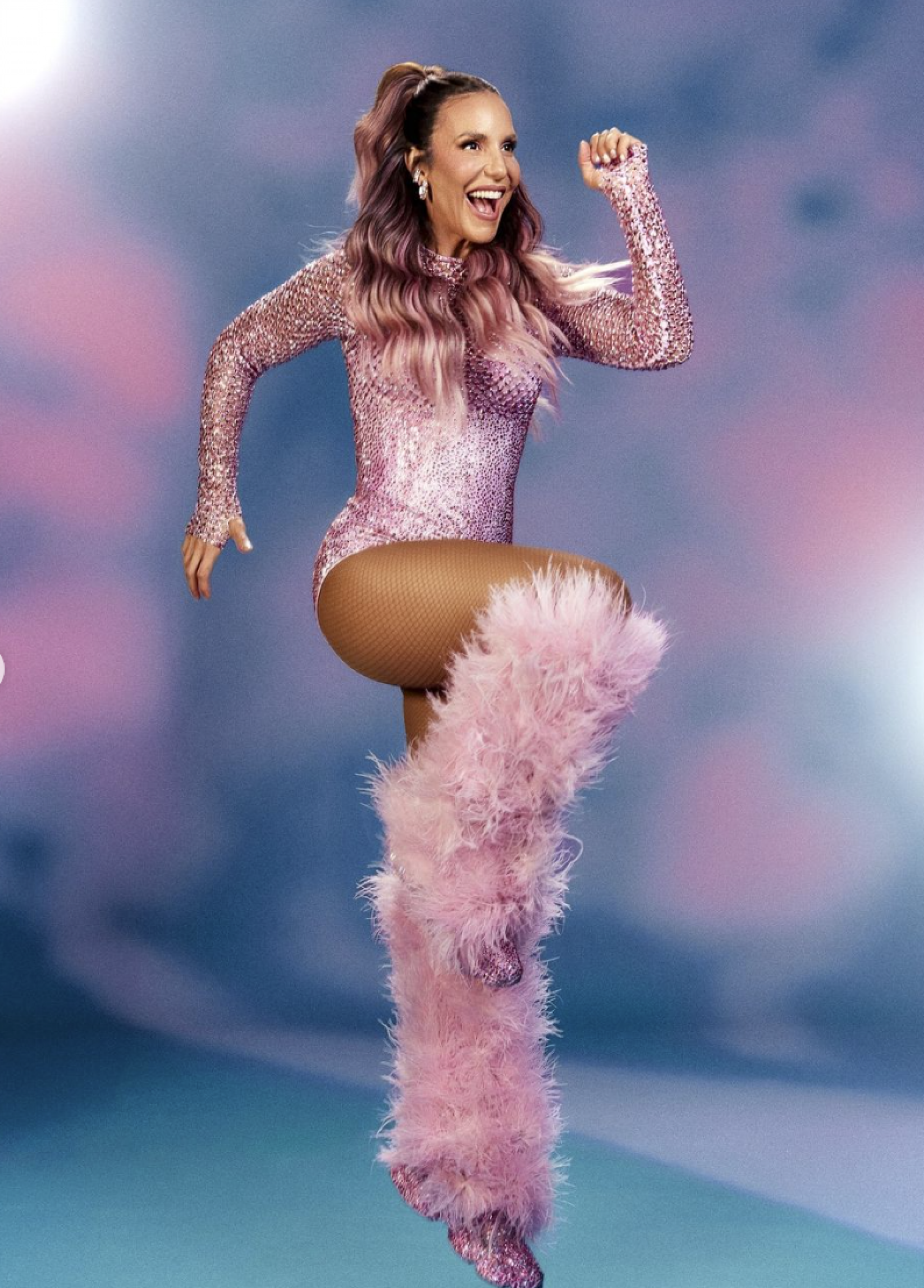 Ivete Sangalo arrasou na produção para se apresentar no Palco Mundo - reprodução Instagram