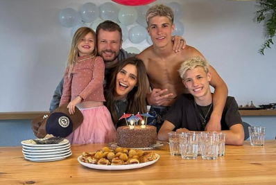 Gêmeos de Fernanda Lima e Rodrigo Hilbert estreiam como modelos