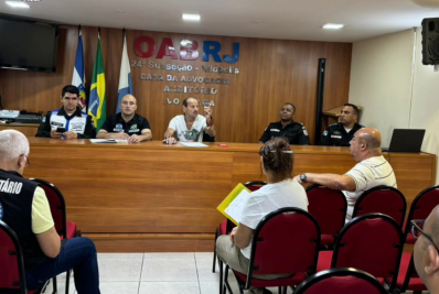 OAB Nilópolis recebe reunião do Conselho Comunitário de Segurança do 20º BPM
