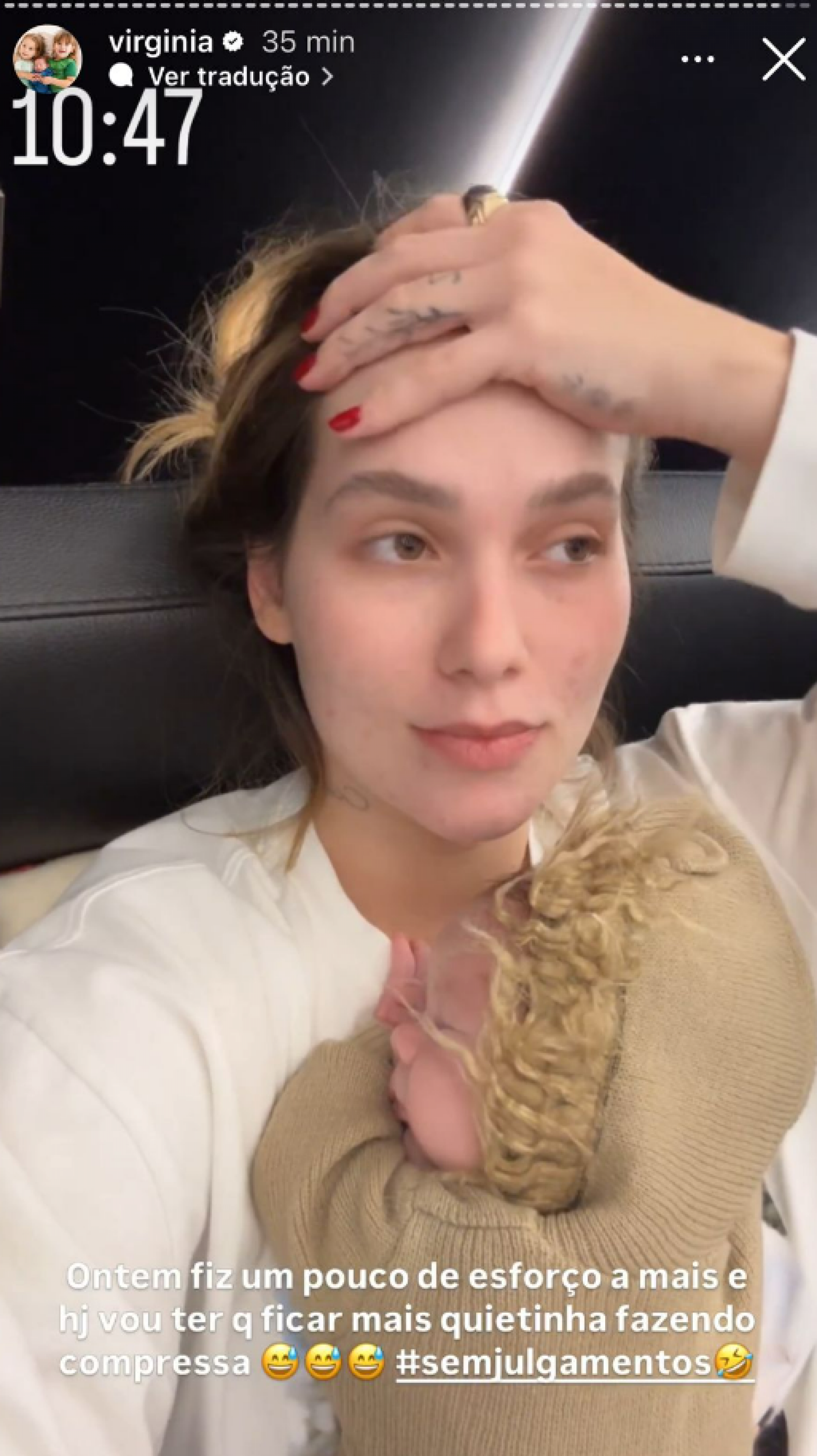 Virginia Fonseca admite erro grave no pós-parto: 'Sem julgamentos' - Foto: Reprodução