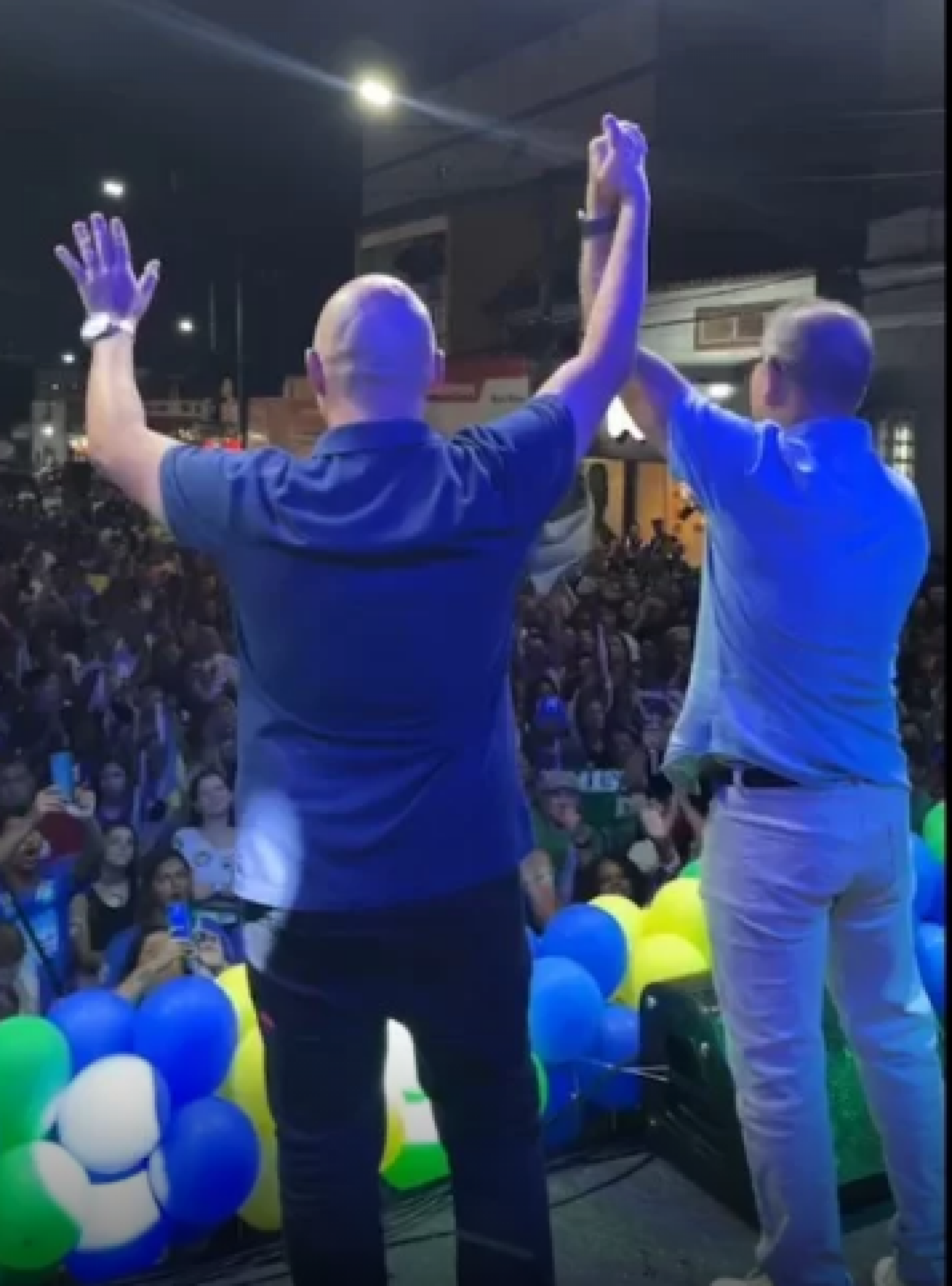 Prefeito de Iguaba Grande, Vantoil Martins, esteve presente - Divulgação