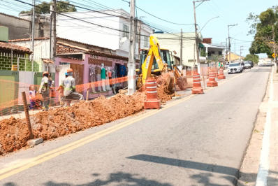 Obras de saneamento avançam na Aroeira com impacto temporário no trânsito