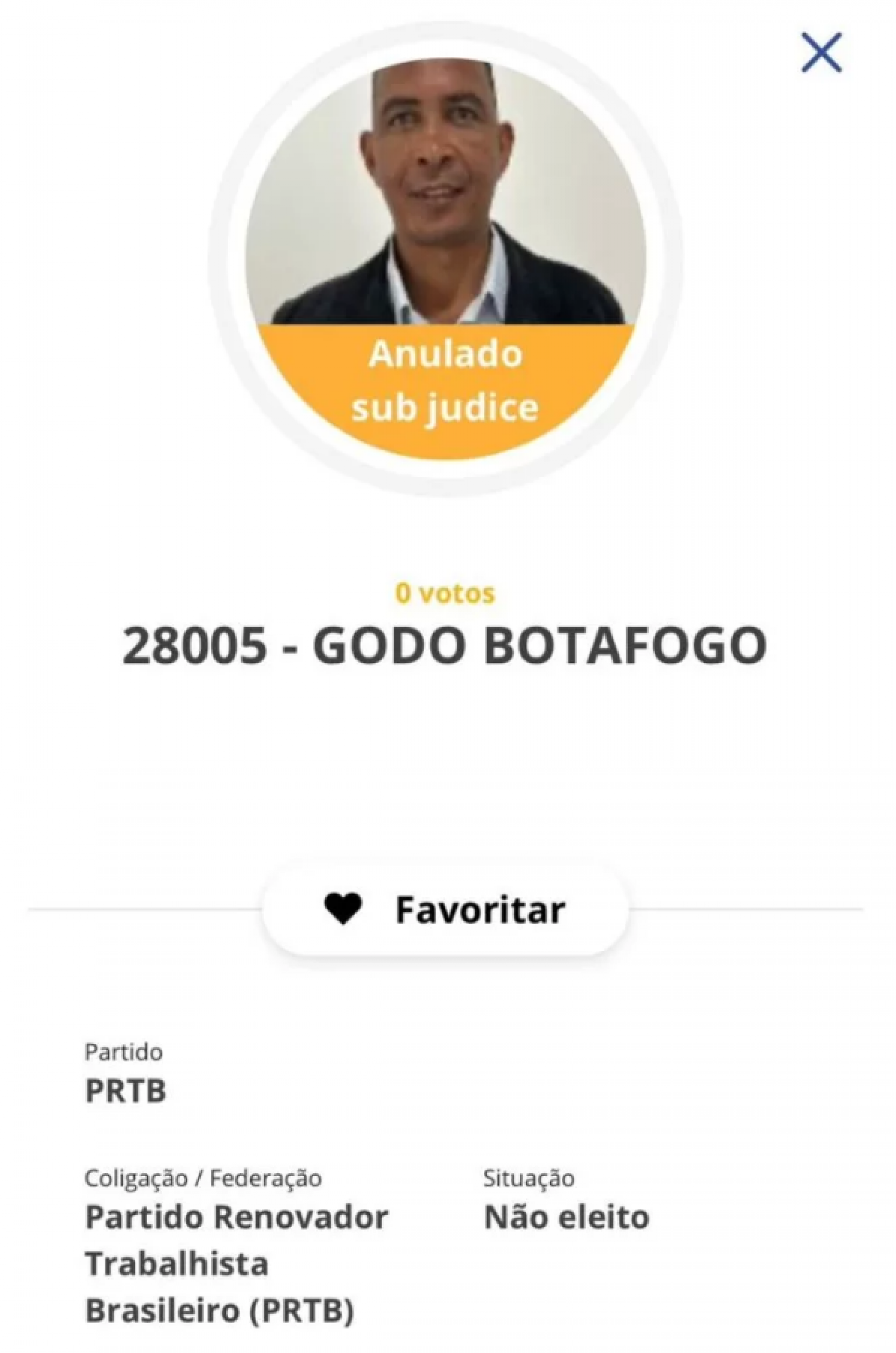 segundo o TSE, Jocieli, caso fosse eleito, não teria os votos validados, pois teve a candidatura anulada e estava concorrendo sub judice - Reprodução/Rede social 