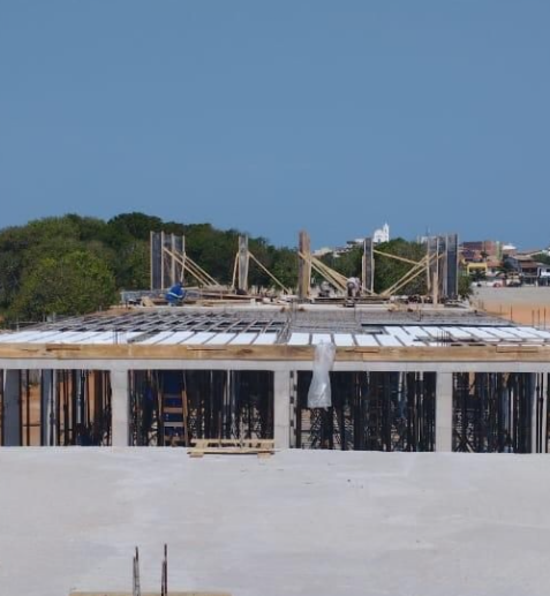 Prefeitura de Saquarema avança na construção de novos prédios no Campo de Aviação - Divulgação/Prefeitura de Saquarema