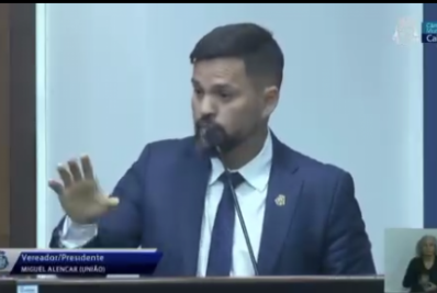 Miguel Alencar responde a ataques de Léo Mendes na tribuna e defende campanha limpa em Cabo Frio