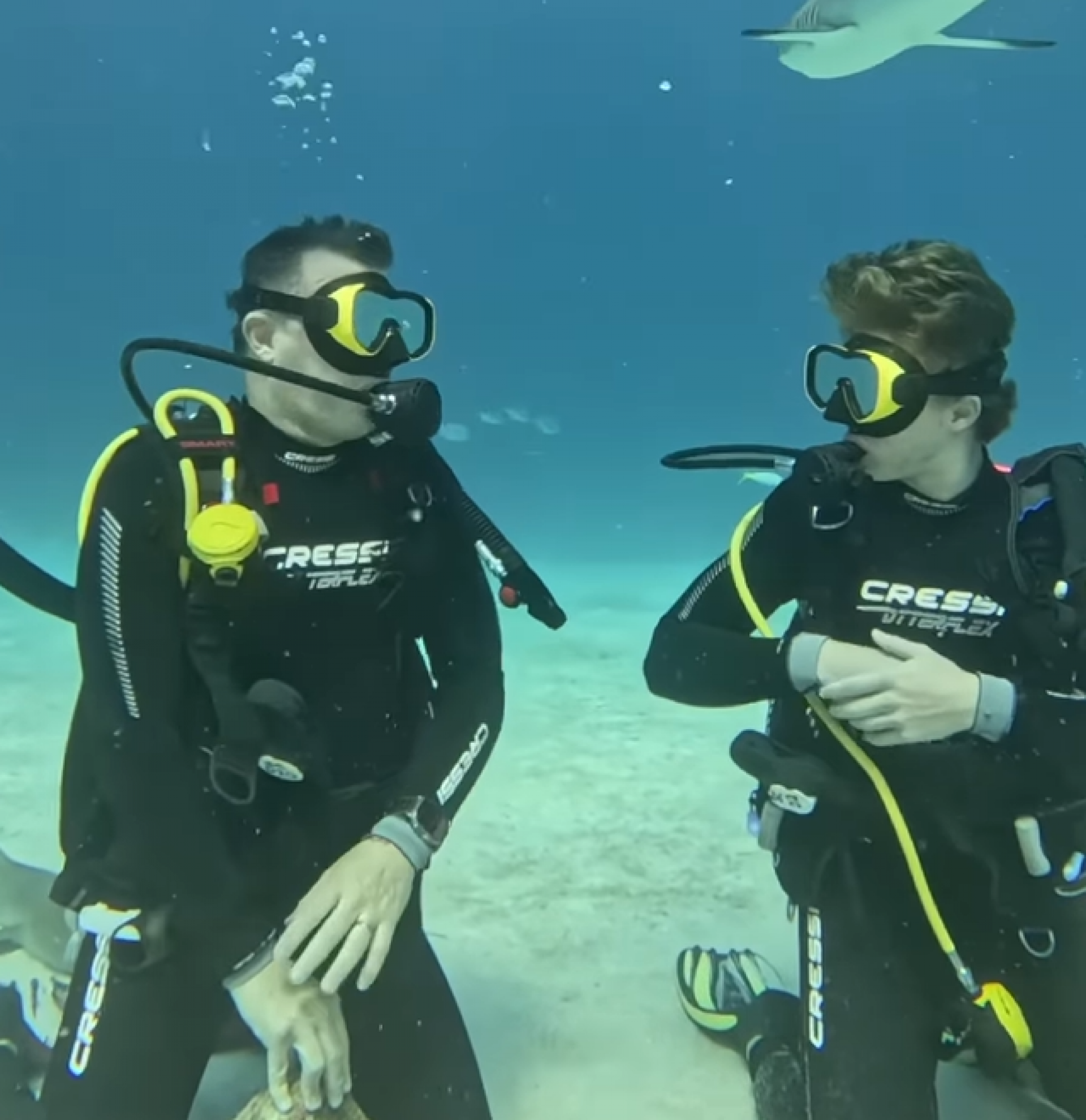 Luciano e Benício Huck - reprodução Instagram