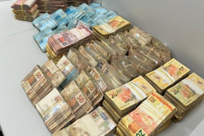 Mulher é presa com R$ 300 mil na Rodoviária de Nova Iguaçu