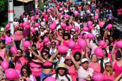 Caminhada Outubro Rosa une saúde e conscientização na Terceira Idade