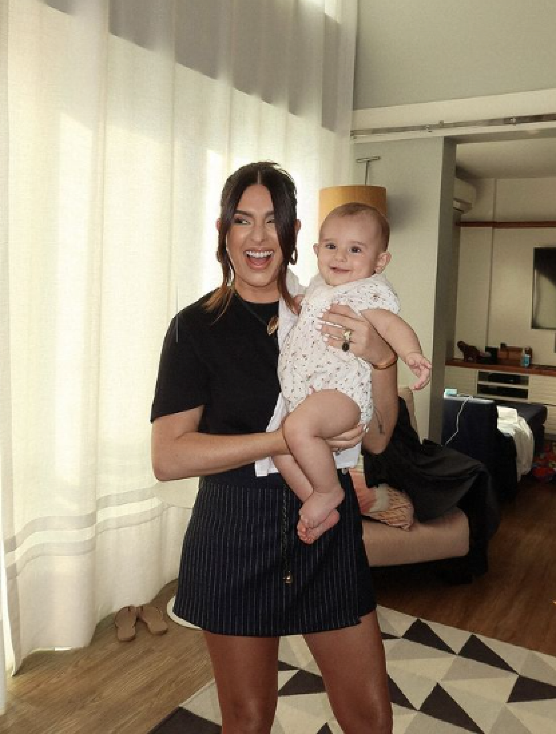 Fernanda Paes Leme e a filha, Pilar