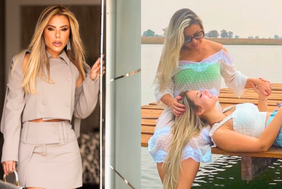 Poliana Rocha impressiona com look e é confundida com Virginia Fonseca