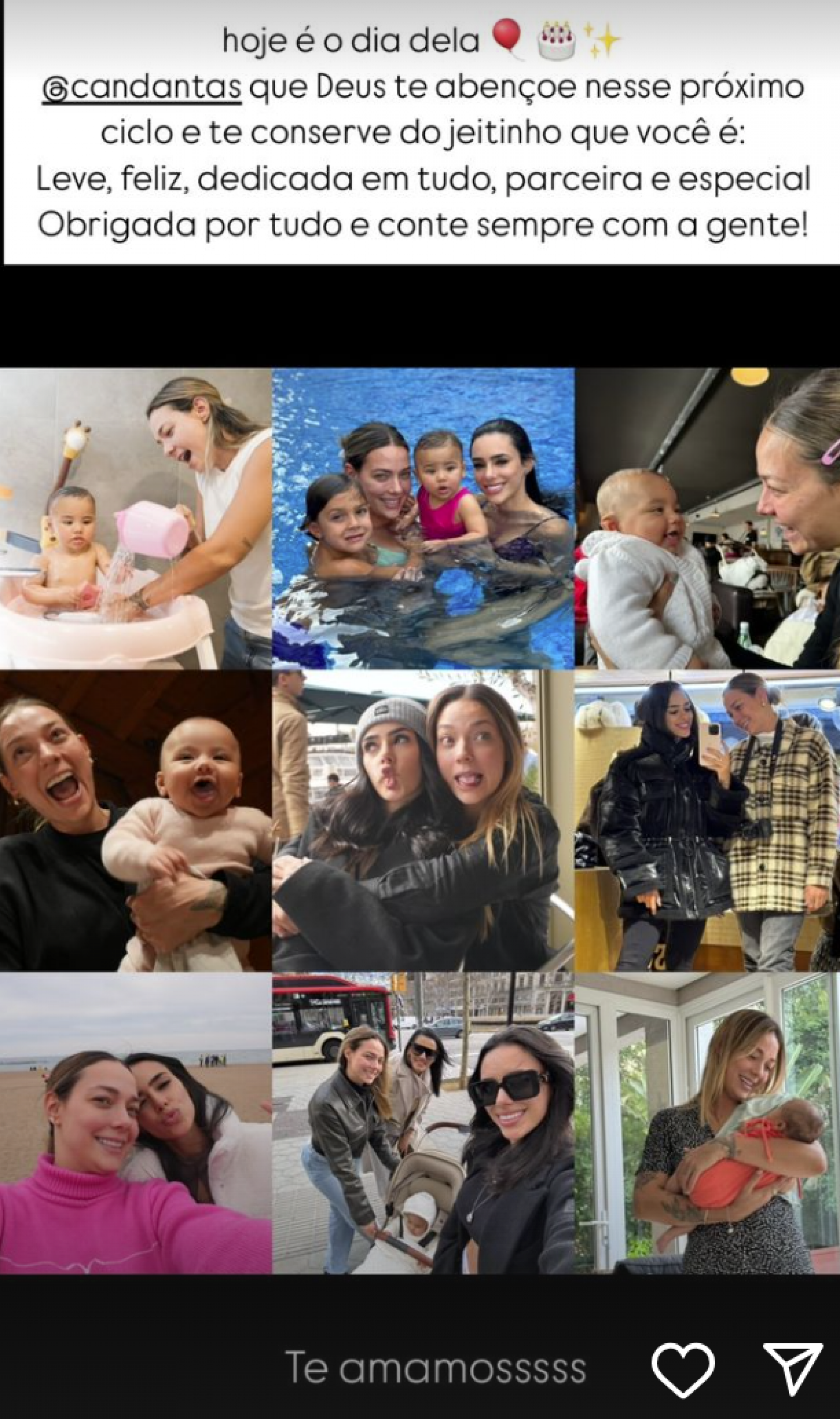 Bruna Biancardi e Carol Dantas - reprodução Instagram