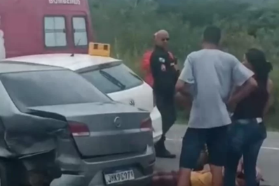 Acidente grave na RJ-106 deixa feridos em São Pedro da Aldeia