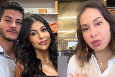 Namorada de Arthur Aguiar manda suposta indireta para Maíra Cardi