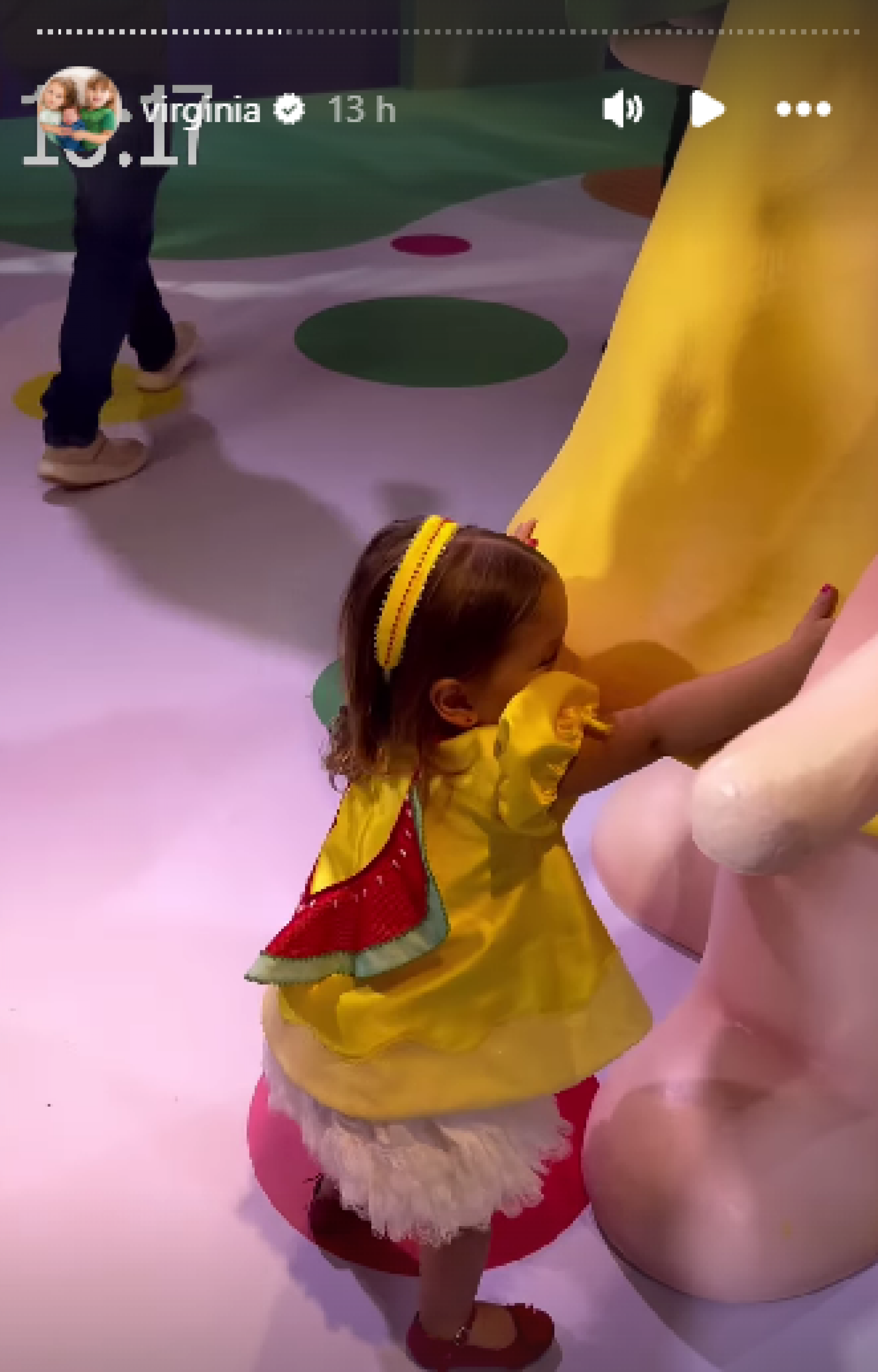 Virginia e Zé Felipe comemoram 2 anos da filha, Maria Flor, com festão
 - Reprodução de vídeo / Instagram