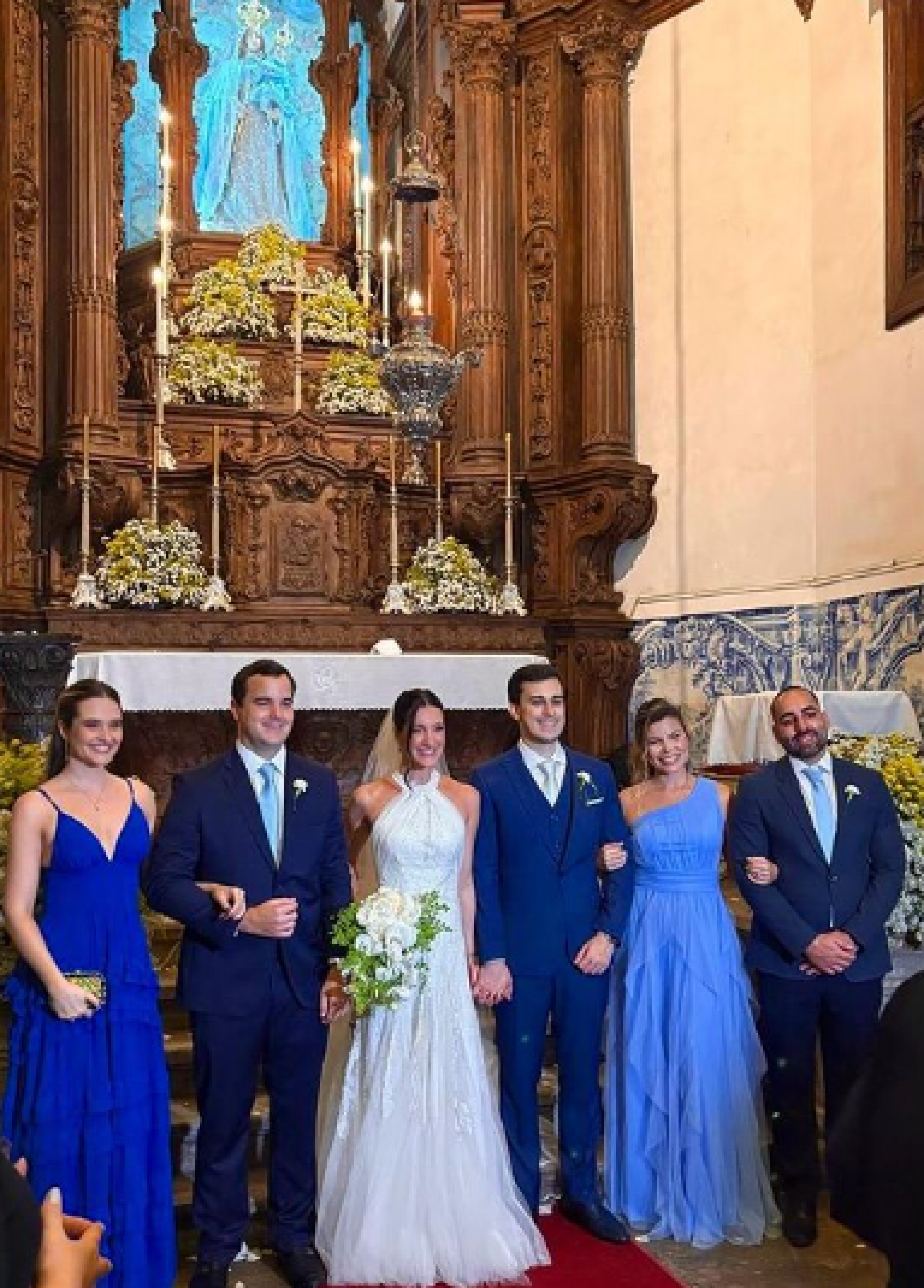 Juliana Paiva mostra visual escolhido para casamento da amiga: 'Celebrando como madrinha' - Reprodução / Instagram