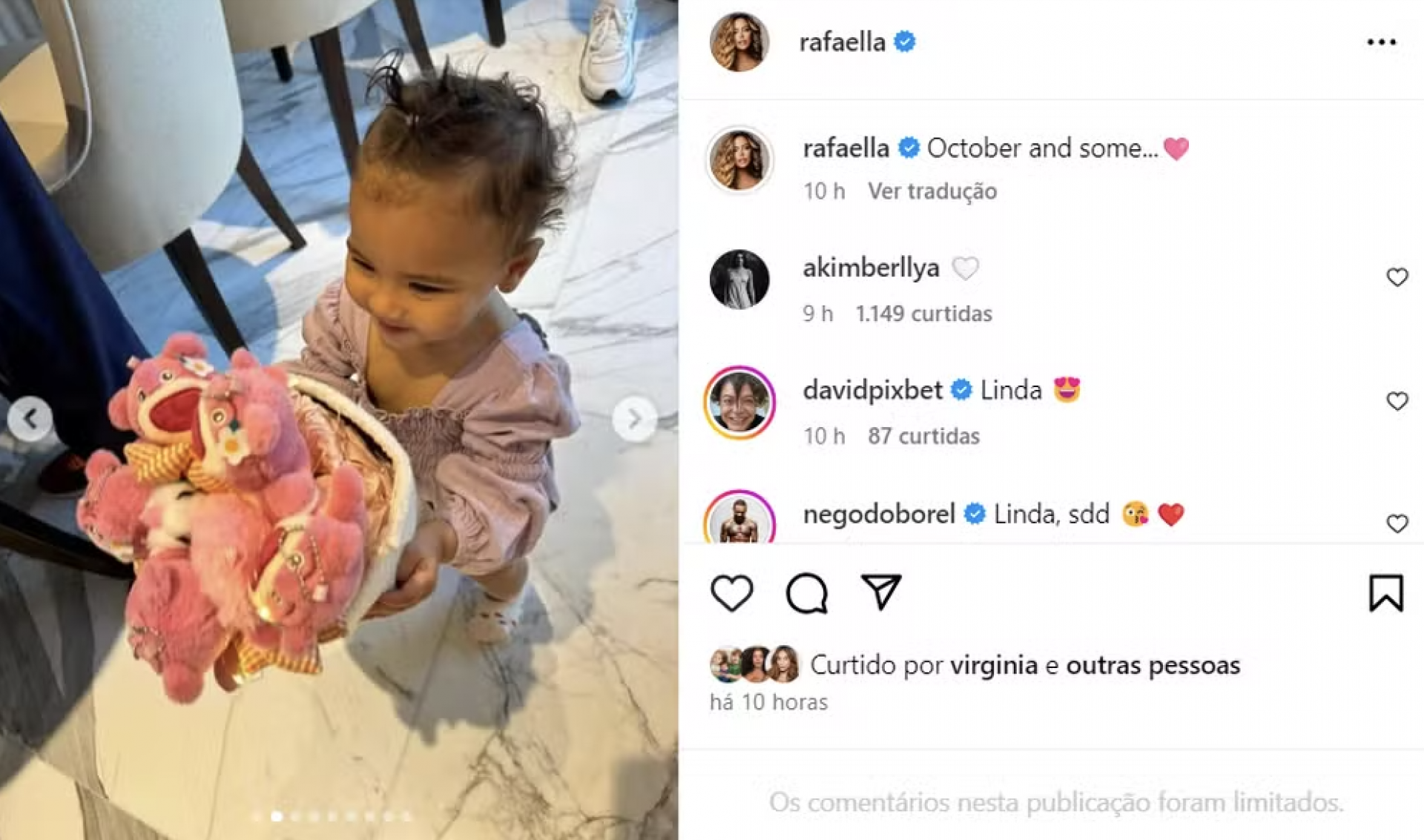 Amanda Kimberlly reage a foto de Mavie após treta com Bruna Biancardi - Foto: Reprodução