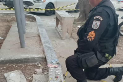 Homem é flagrado com drogas em quiosque de Unamar, em Cabo Frio