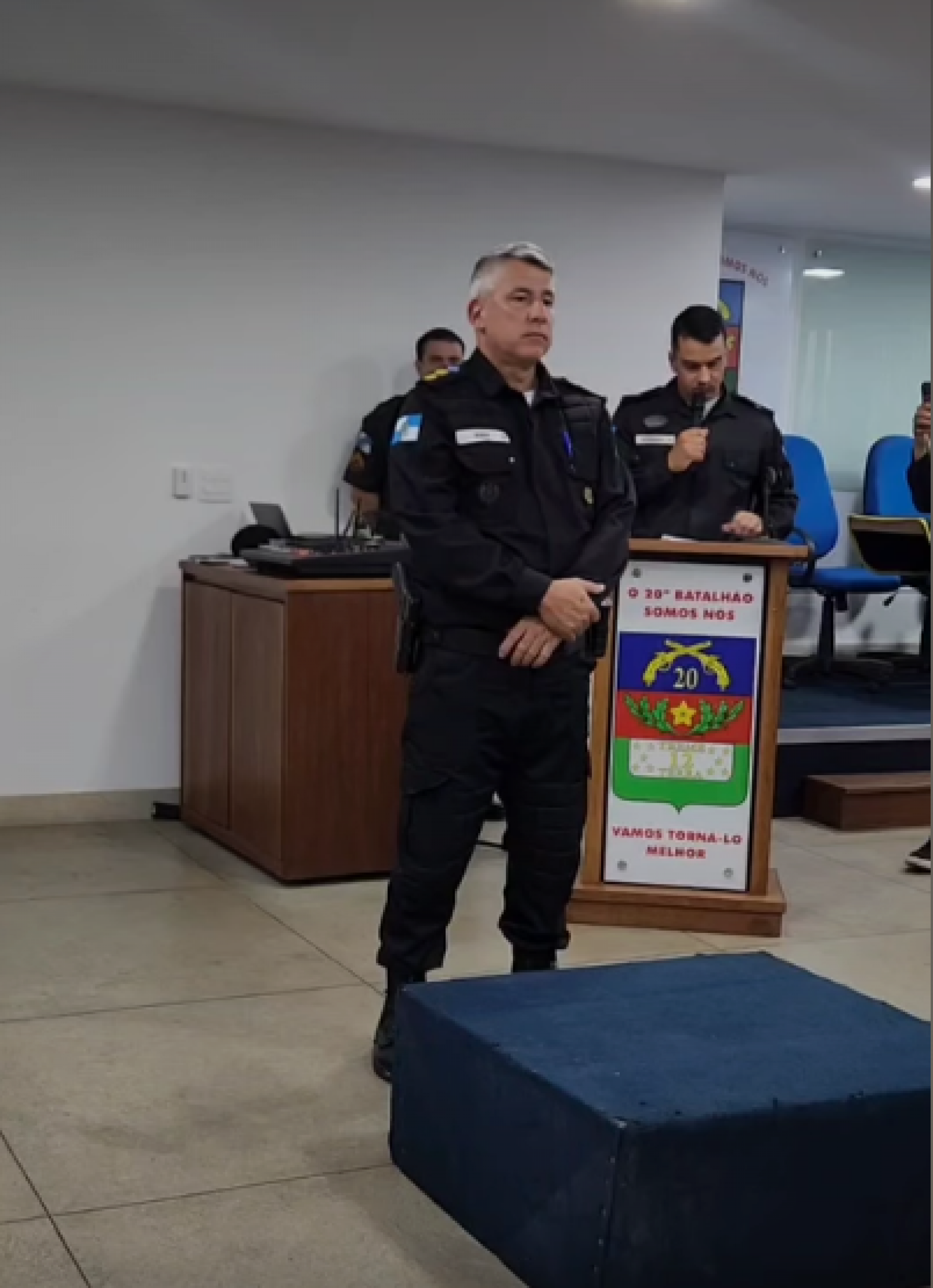 O tenente-coronel PM Perry Souza Azeredo assume o batalhão que realiza a cobertura dos municípios Mesquita, Nilópolis e Nova Iguaçu