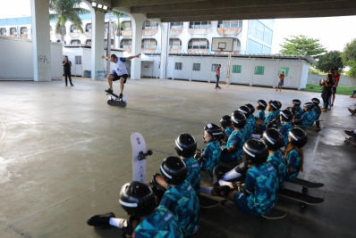 Educa Skate é oficializado pelo município, por meio da Lei de Incentivos ao Esporte