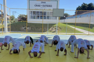 Araruama promove Festival da Capoeira com batizado dos alunos dos CRAS