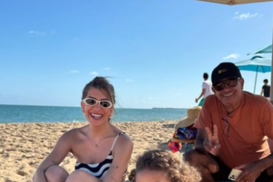 Lore Improta aproveita momento de descanso com a família: 'Valioso demais para mim'