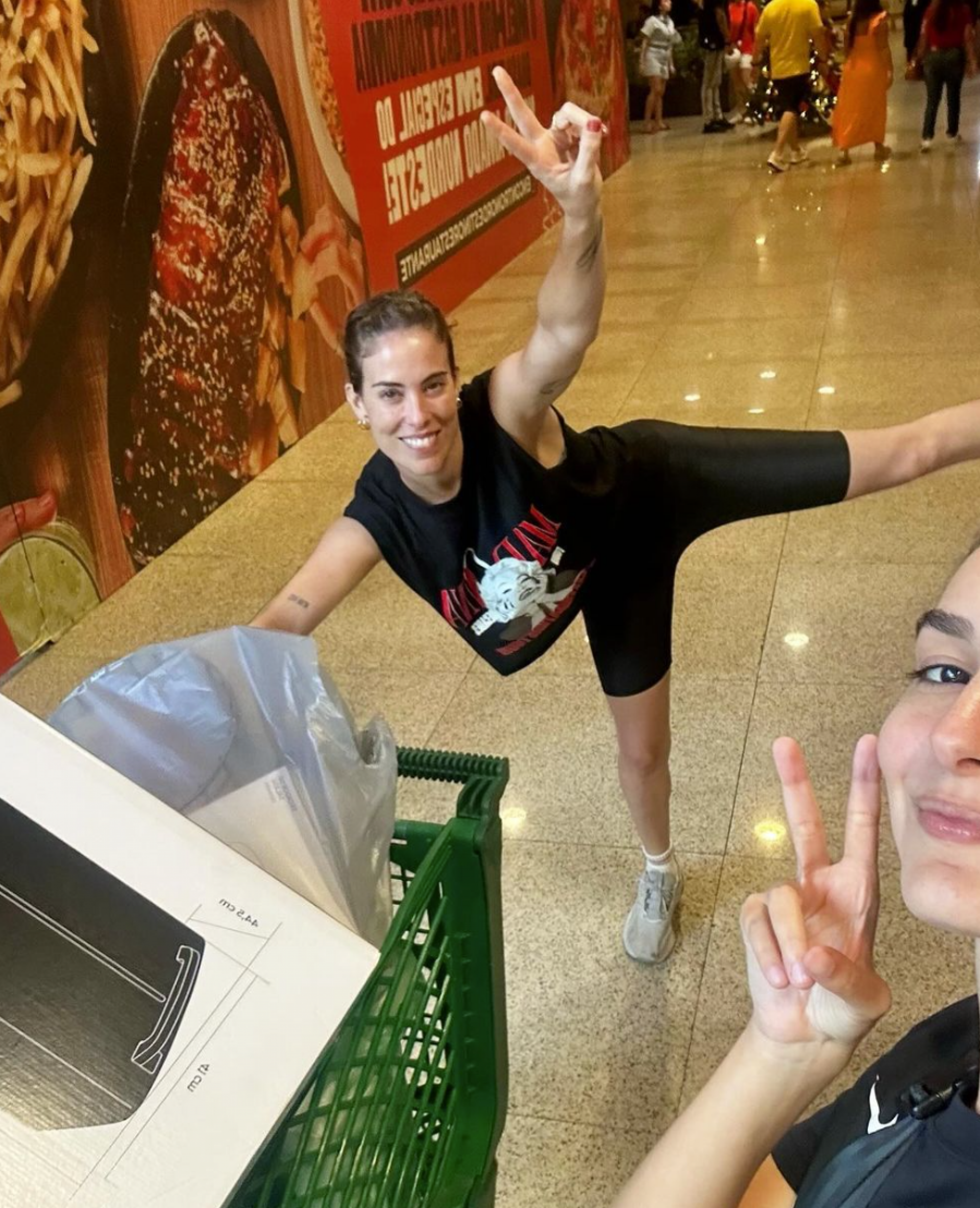 Marina Moschen e Emília Sauaia - reprodução Instagram