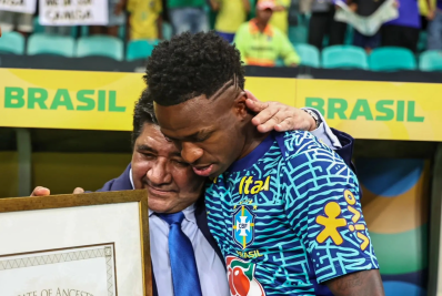 CBF lança campanha e revela que ancestrais de Vini Jr. vêm de Camarões