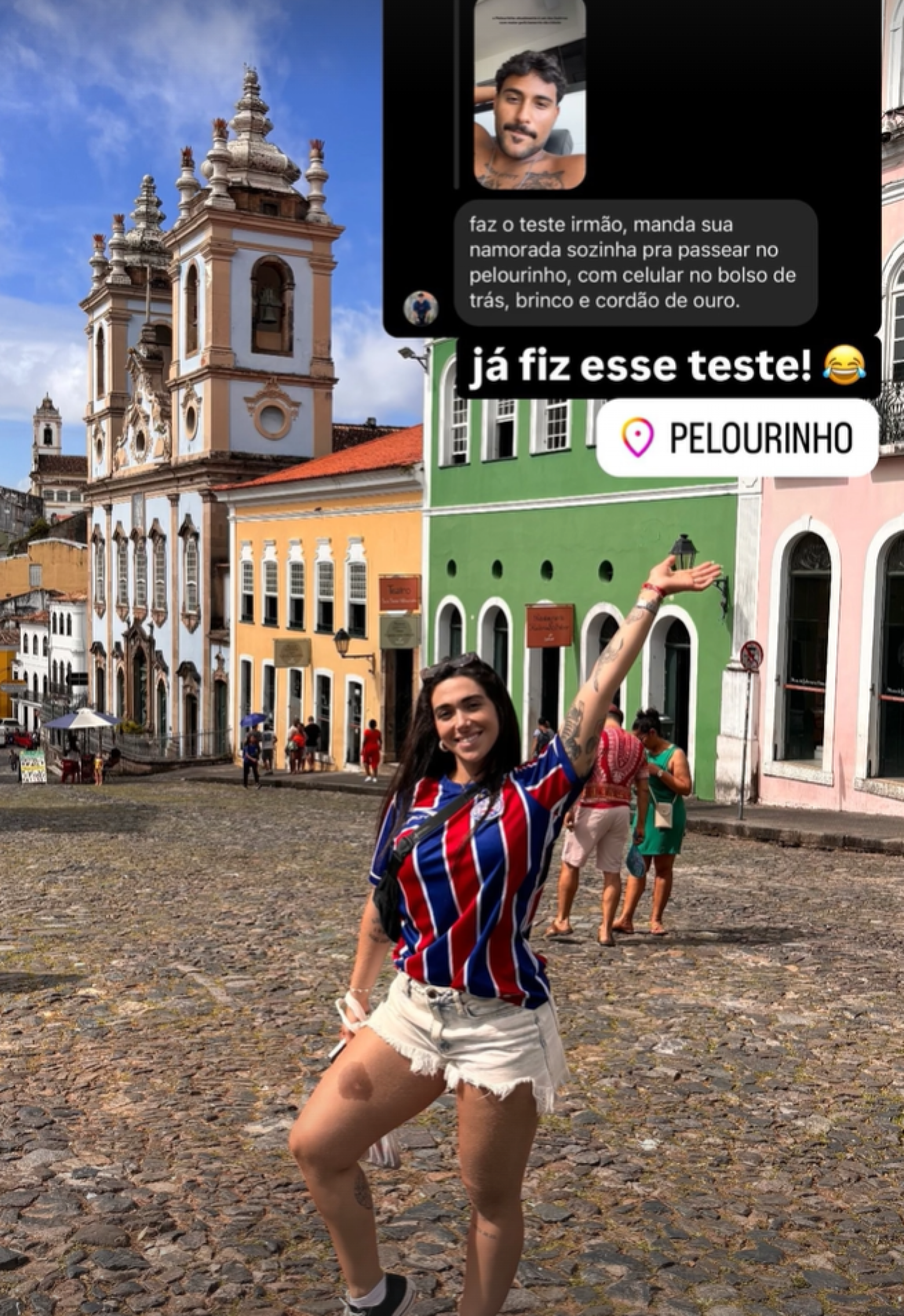 Lucas Pizane responde seguidor - reprodução Instagram