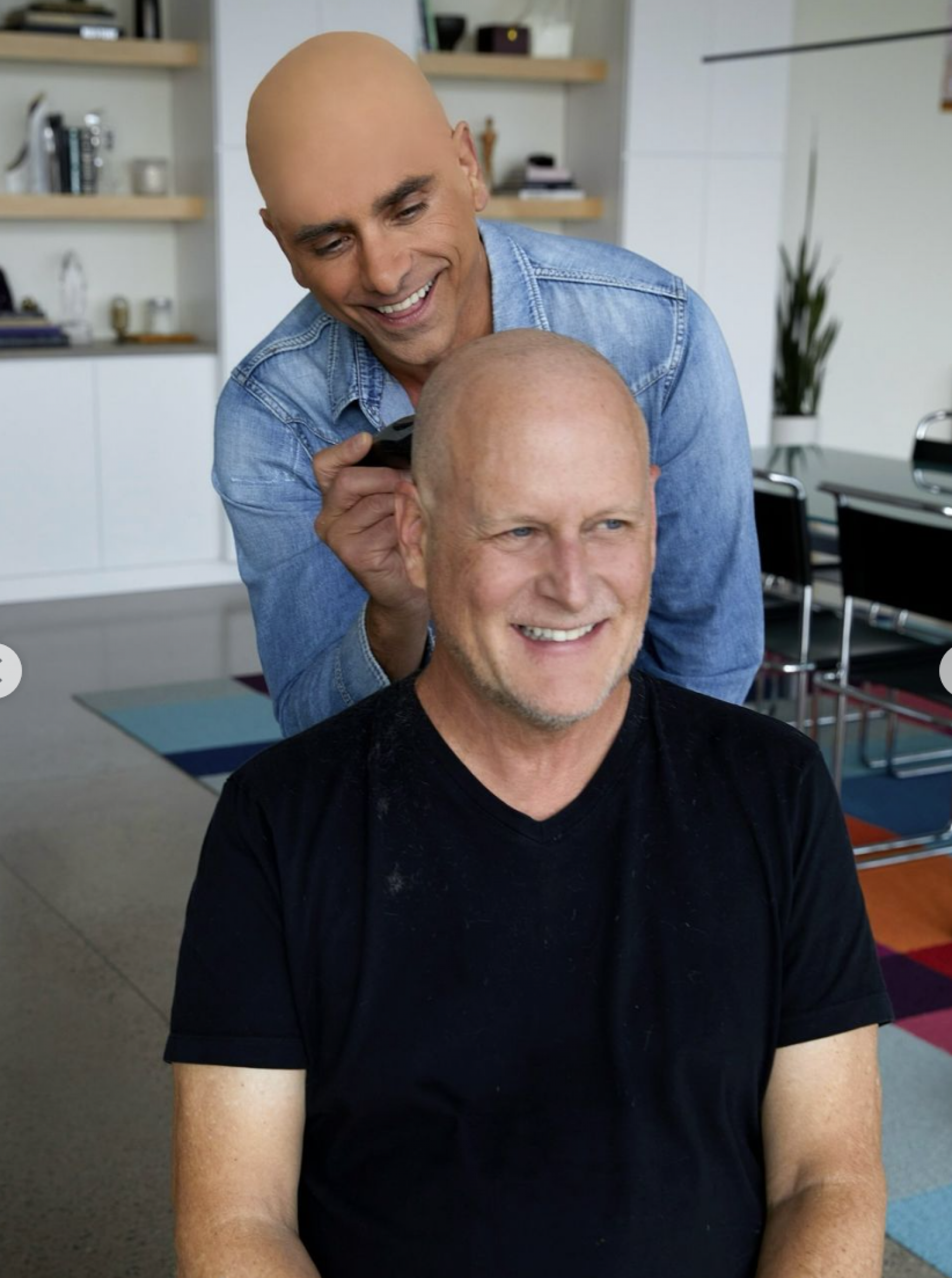 Dave Coulier e John Stamos - reprodução Instagram