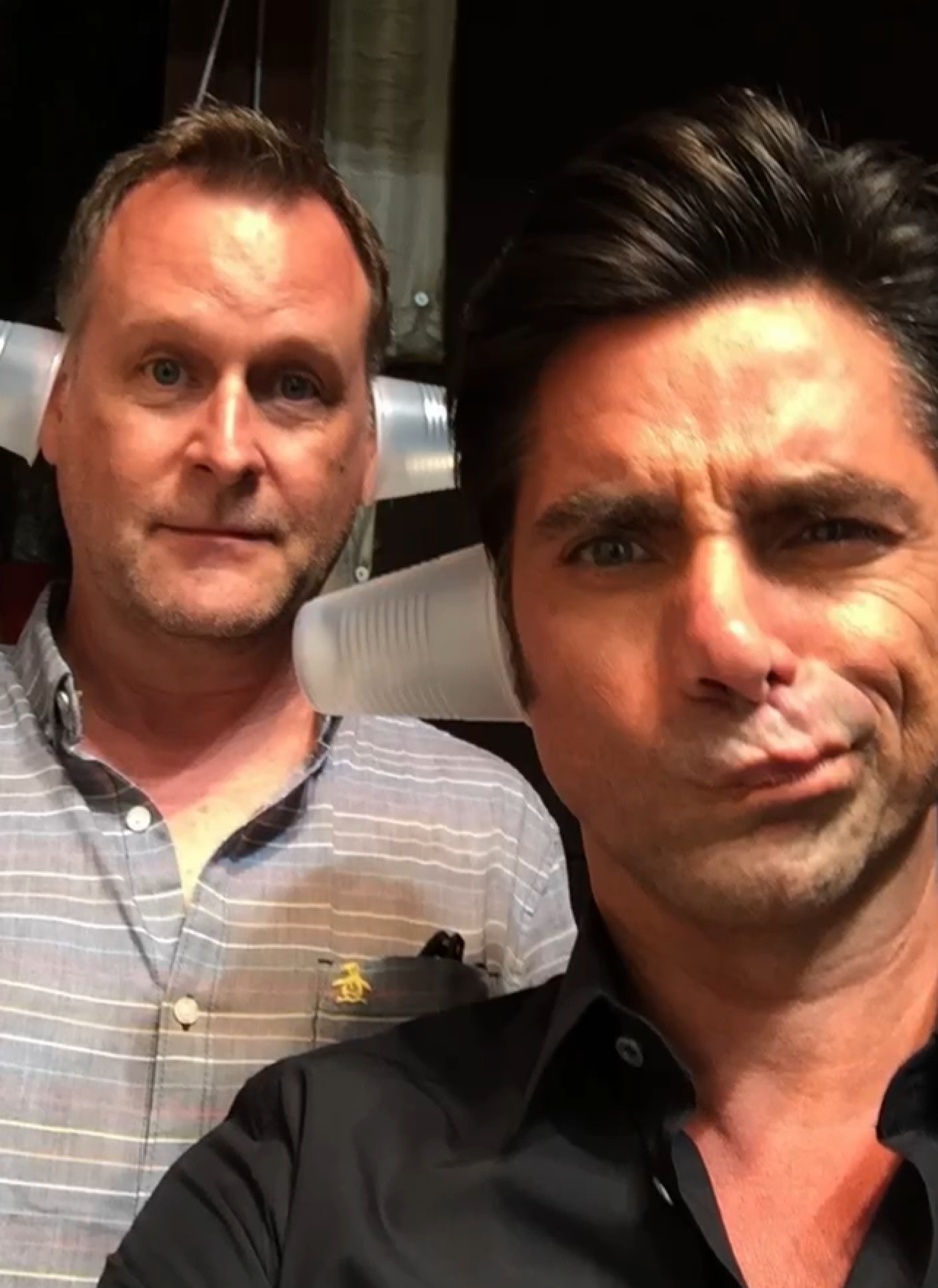 Dave Coulier e John Stamos - reprodução Instagram