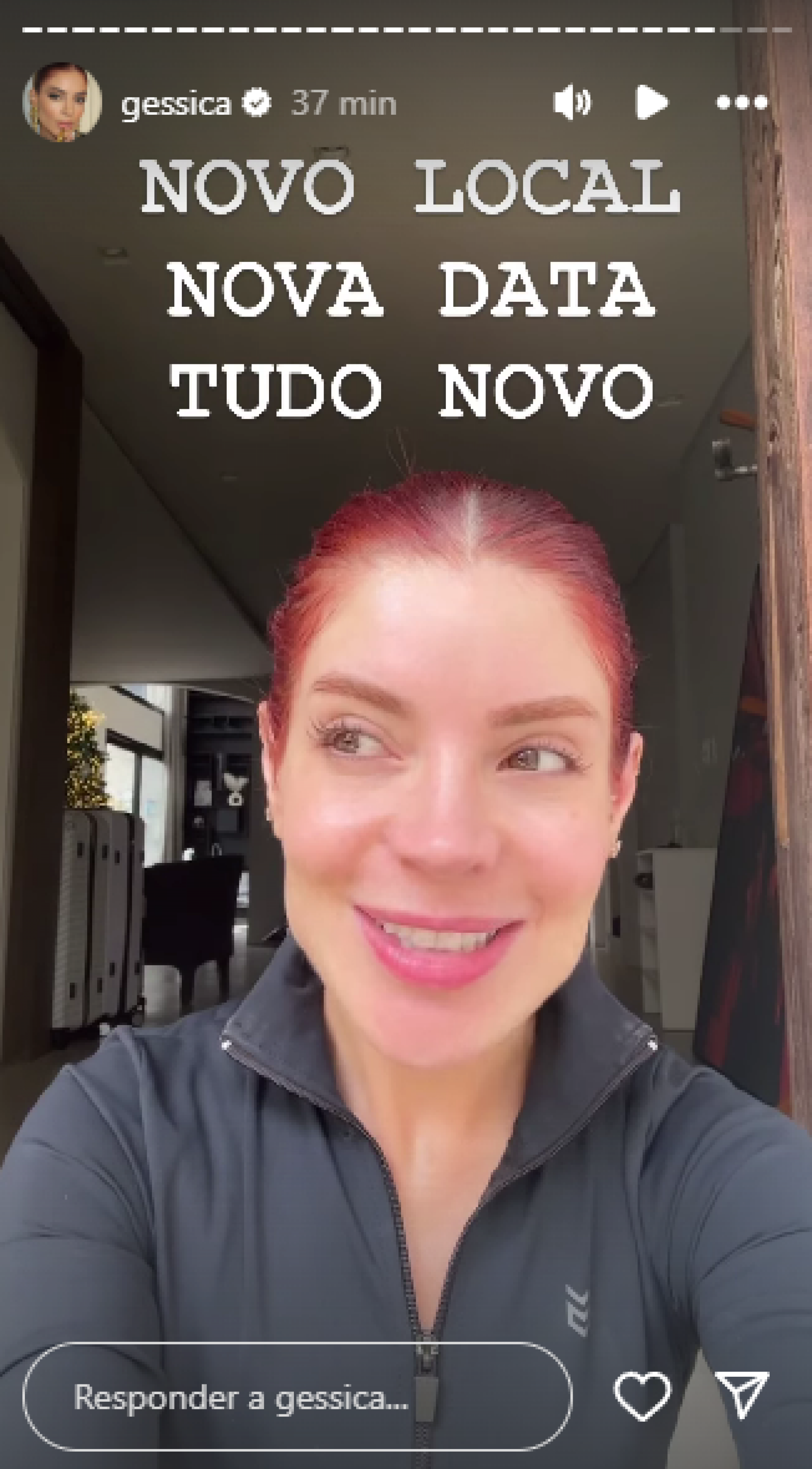 Gkay explica mudança de data e local da 'Farofa' - Reprodução de vídeo / Instagram