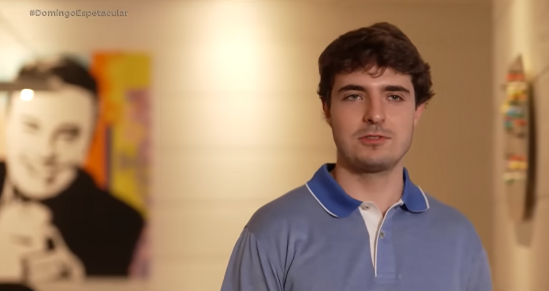 Filho de Gugu abre as portas da mansão onde o apresentador morava  em São Paulo  - reprodução Record TV