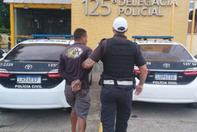 Foragido da Justiça por homicídio é preso em São Pedro da Aldeia