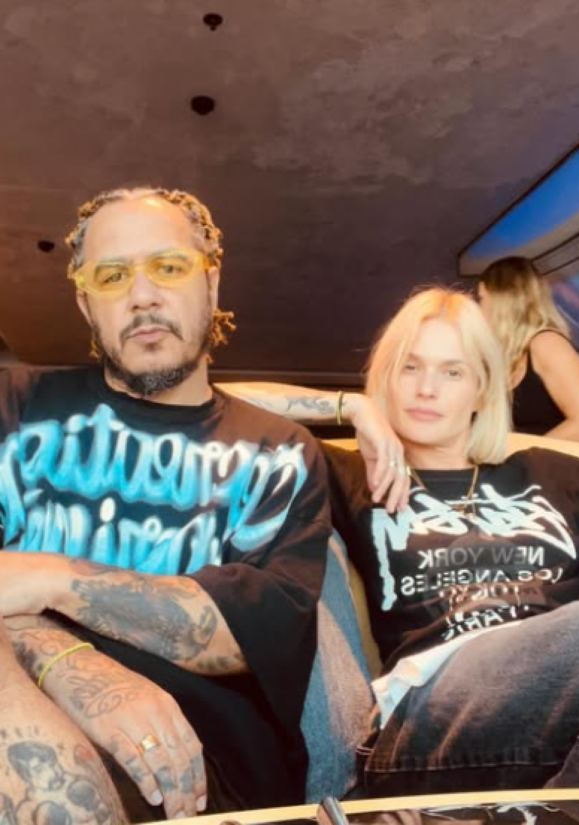 Marcelo D2 se declara para a mulher: 'Amo tanto que essa palavra fica pequena' - Reprodução / Instagram