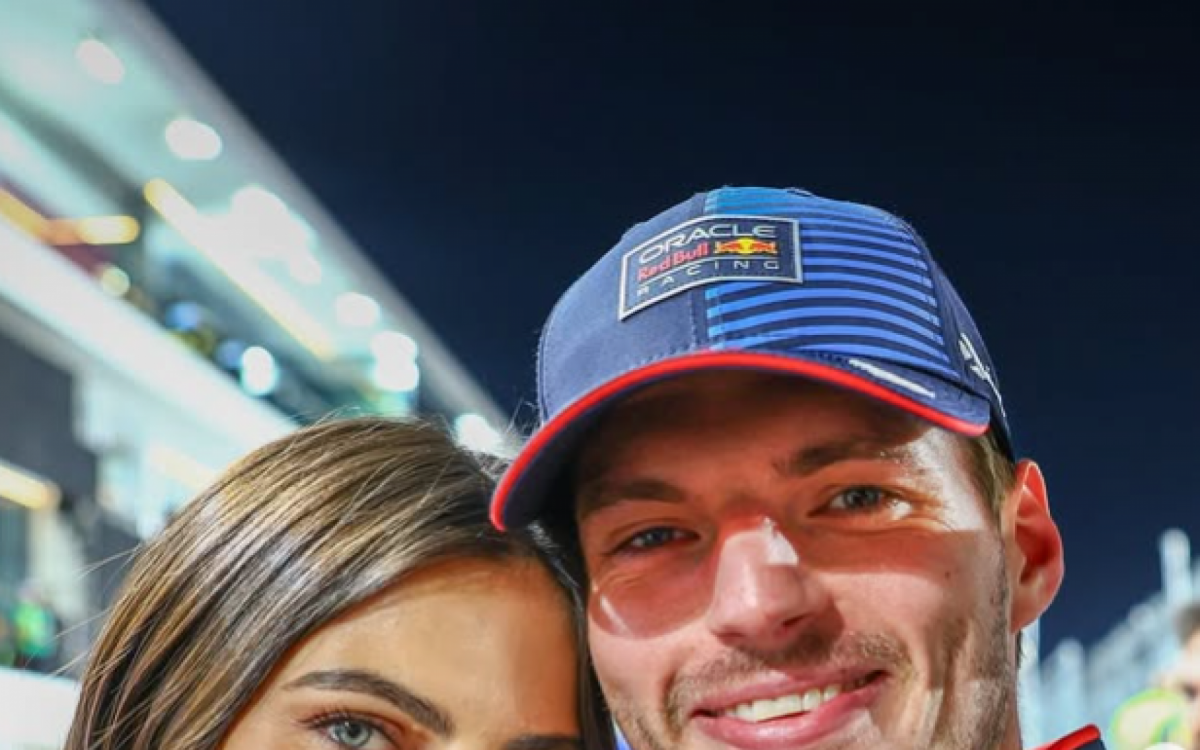 Kelly, filha do tricampe&atilde;o de F-1 Nelson Piquet, e Max Verstappen