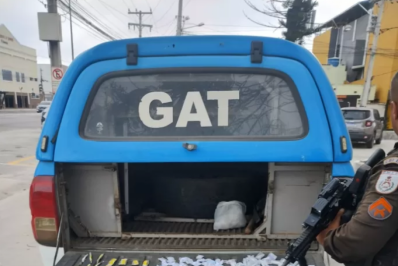 Elemento é preso com drogas no Monte Alegre, em Cabo Frio