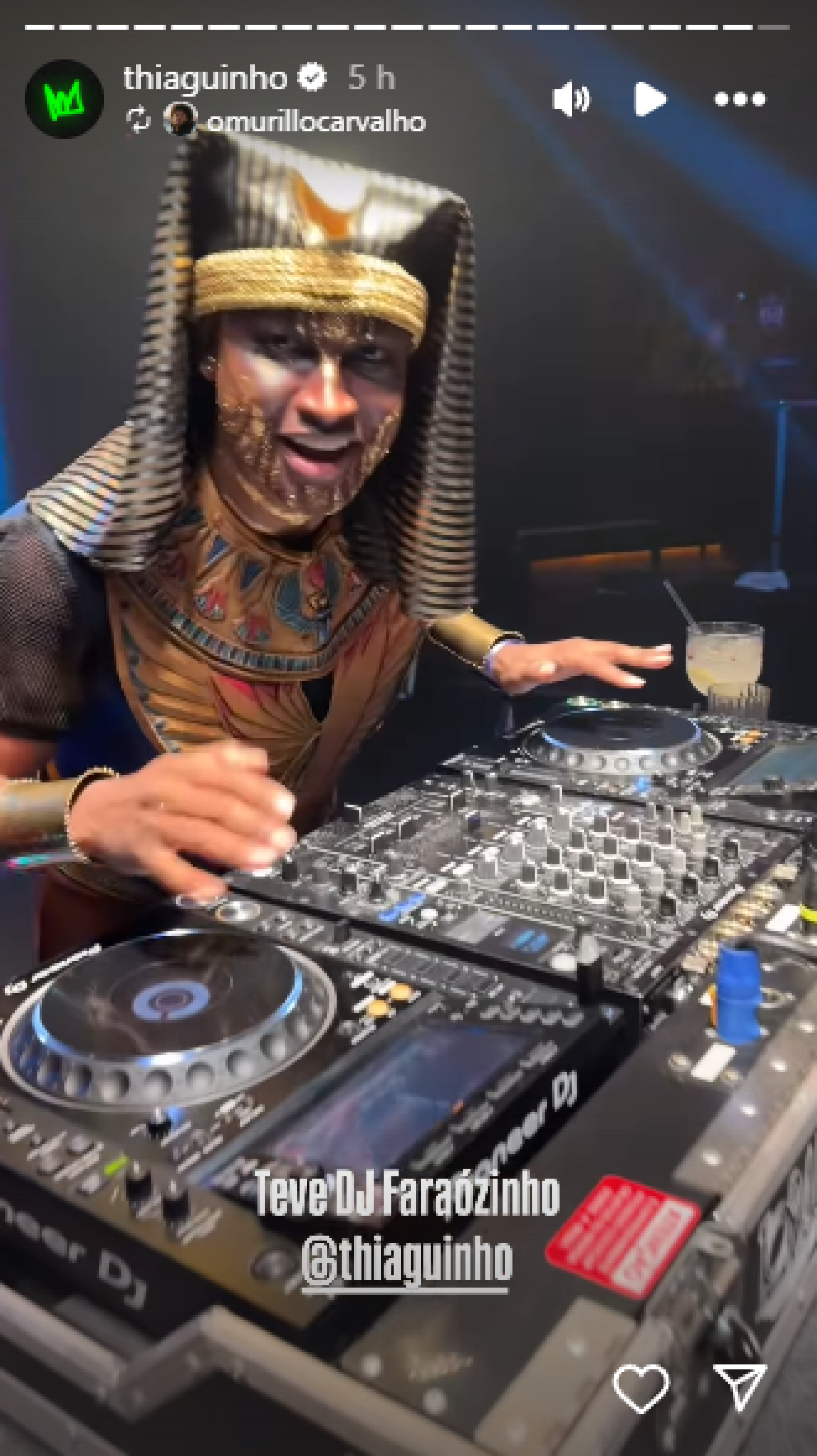 Thiaguinho - Reprodução de vídeo / Instagram