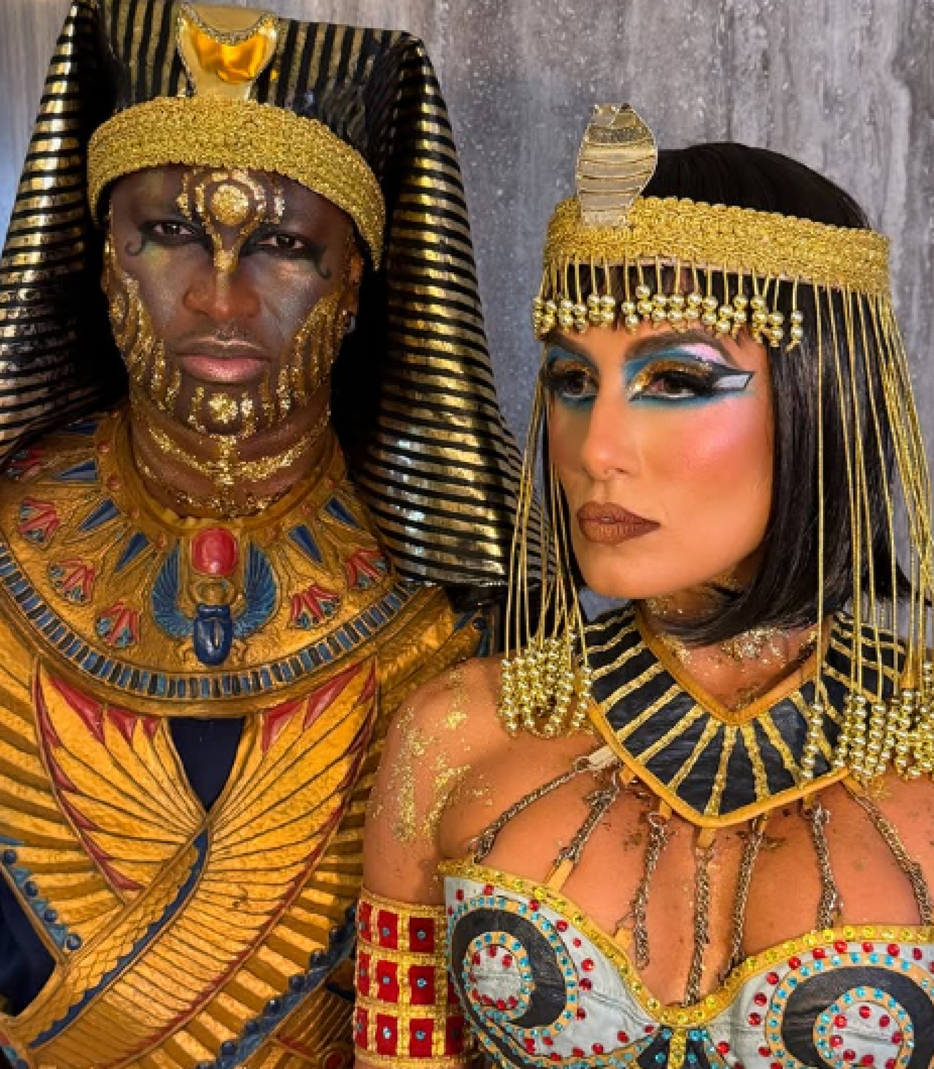 Carol Peixinho e Thiaguinho capricham em looks para festa à fantasia - Reprodução / Instagram