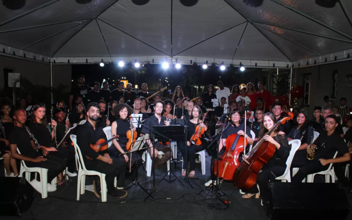 Apresentação da Orquestra Sons da Aldeia