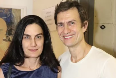 Gabriel Braga Nunes surge ao lado da irmã, Nina e semelhança impressiona