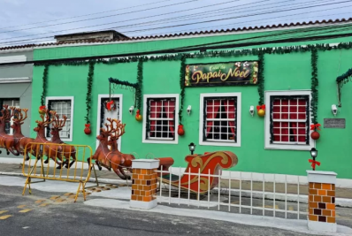 Casa do Papai Noel de São Pedro da Aldeia é inaugurada nesta quarta-feira (11)