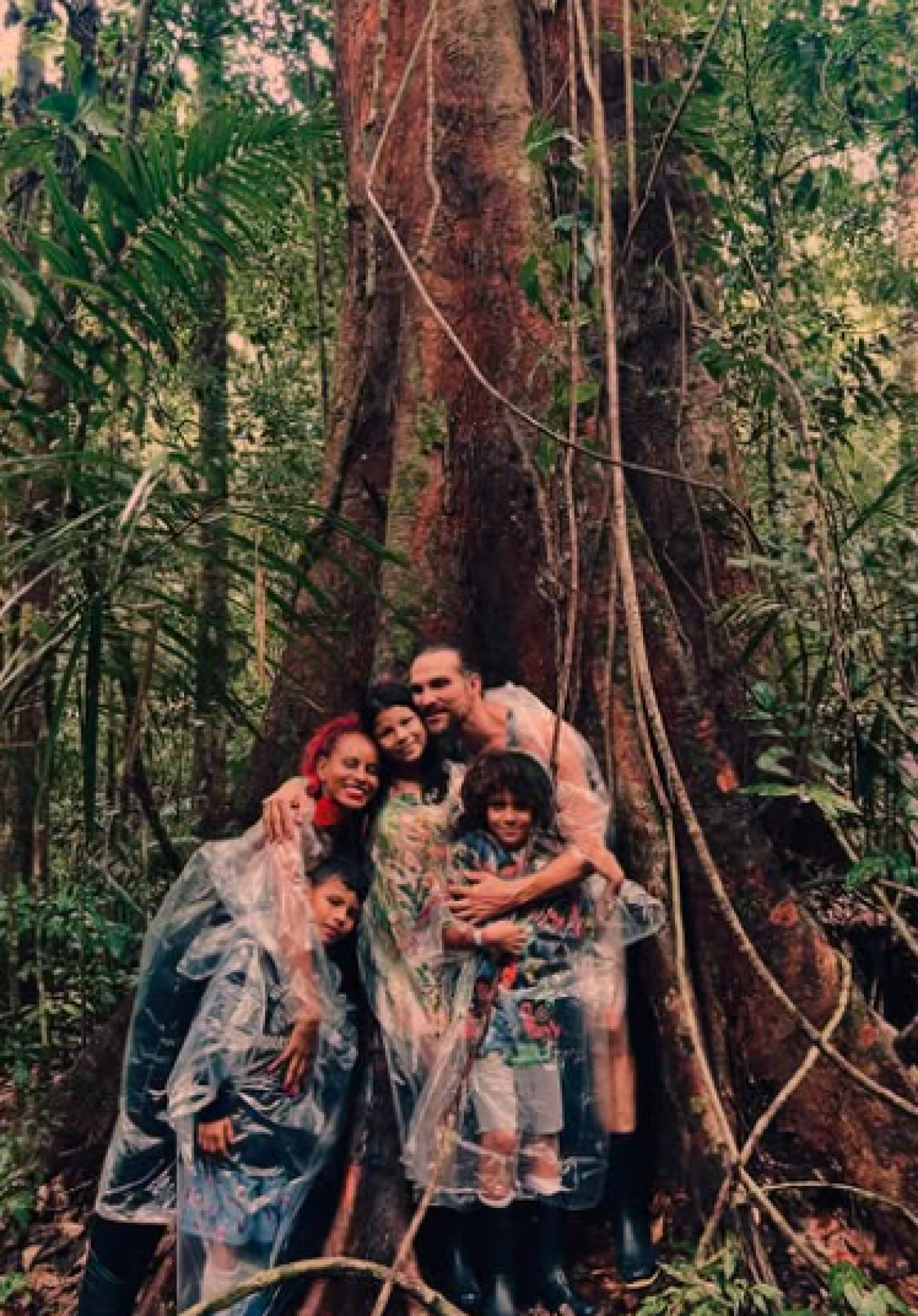 Aline Wirley, Igor Rickli e os filhos, Antônio, Fátima e Will - Reprodução / Instagram