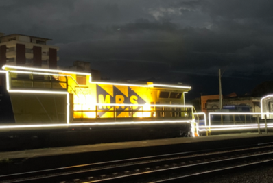 Trem de Natal da MRS irá passar por Três Rios na próxima terça-feira