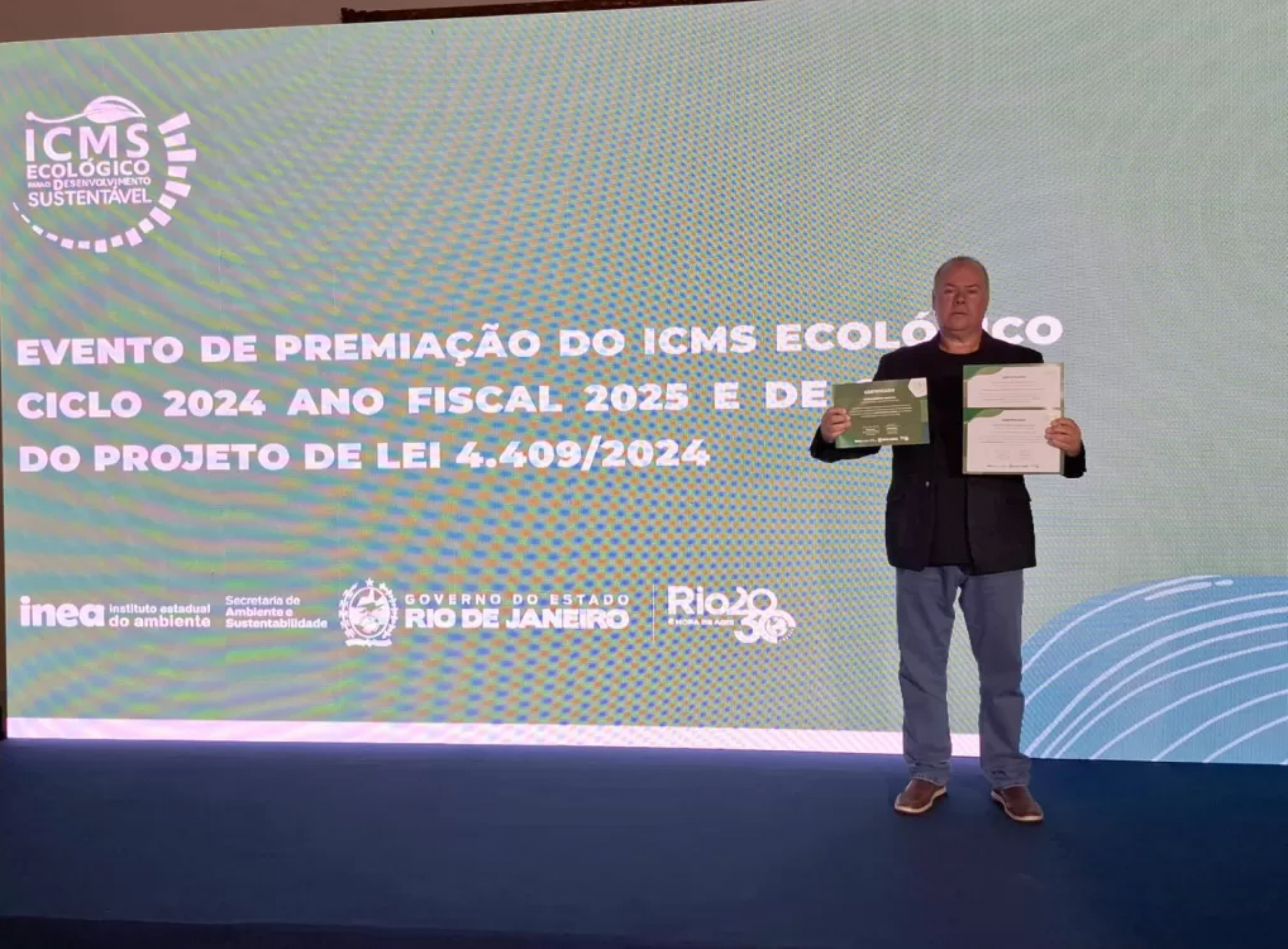 Secretário de Meio Ambiente e Pesca, Mario Flavio Moreira - Ascom 