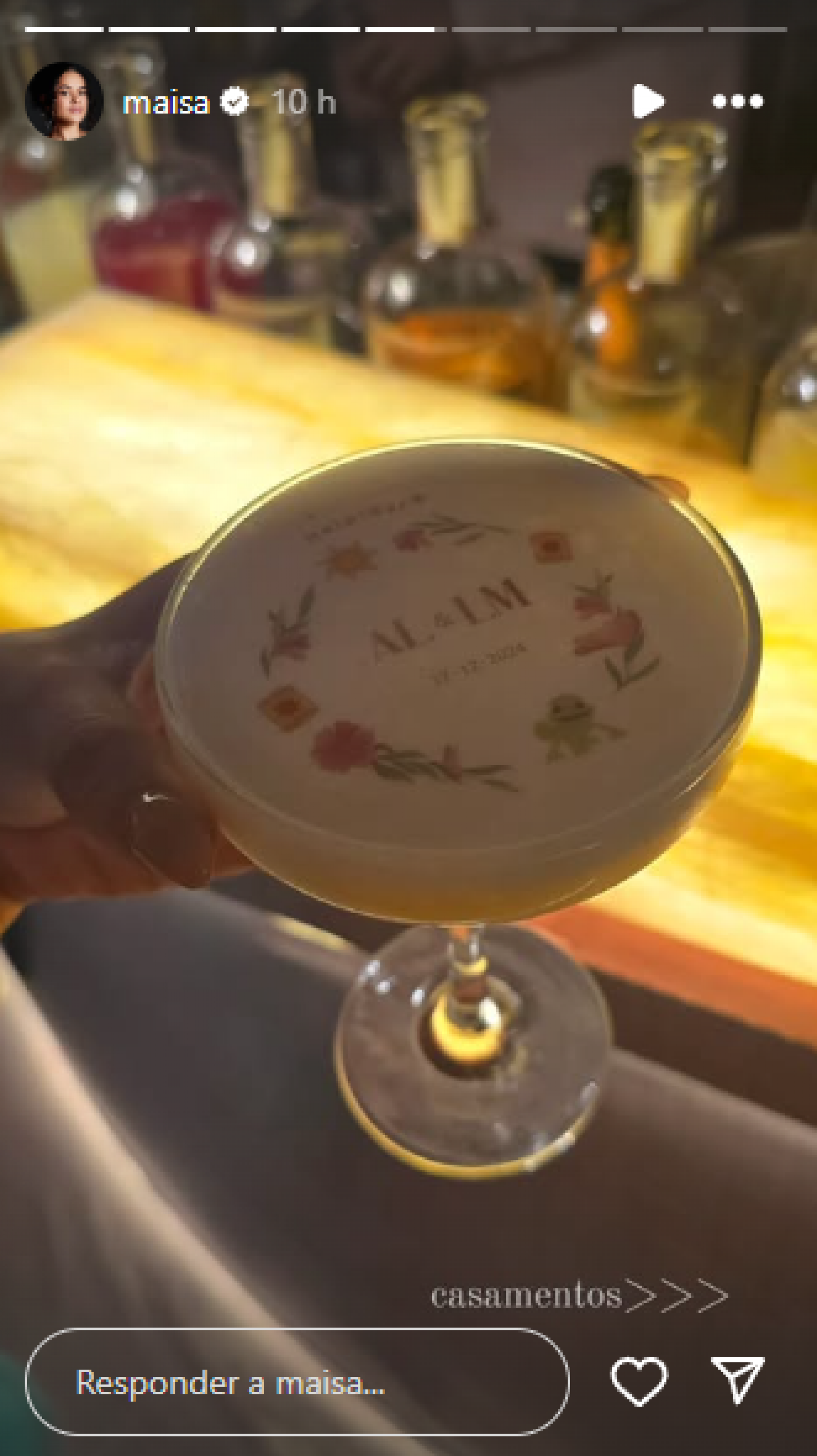 Maisa mostra cliques do casamento de Larissa Manoela e André Luiz Frambach - Reprodução de vídeo / Instagram