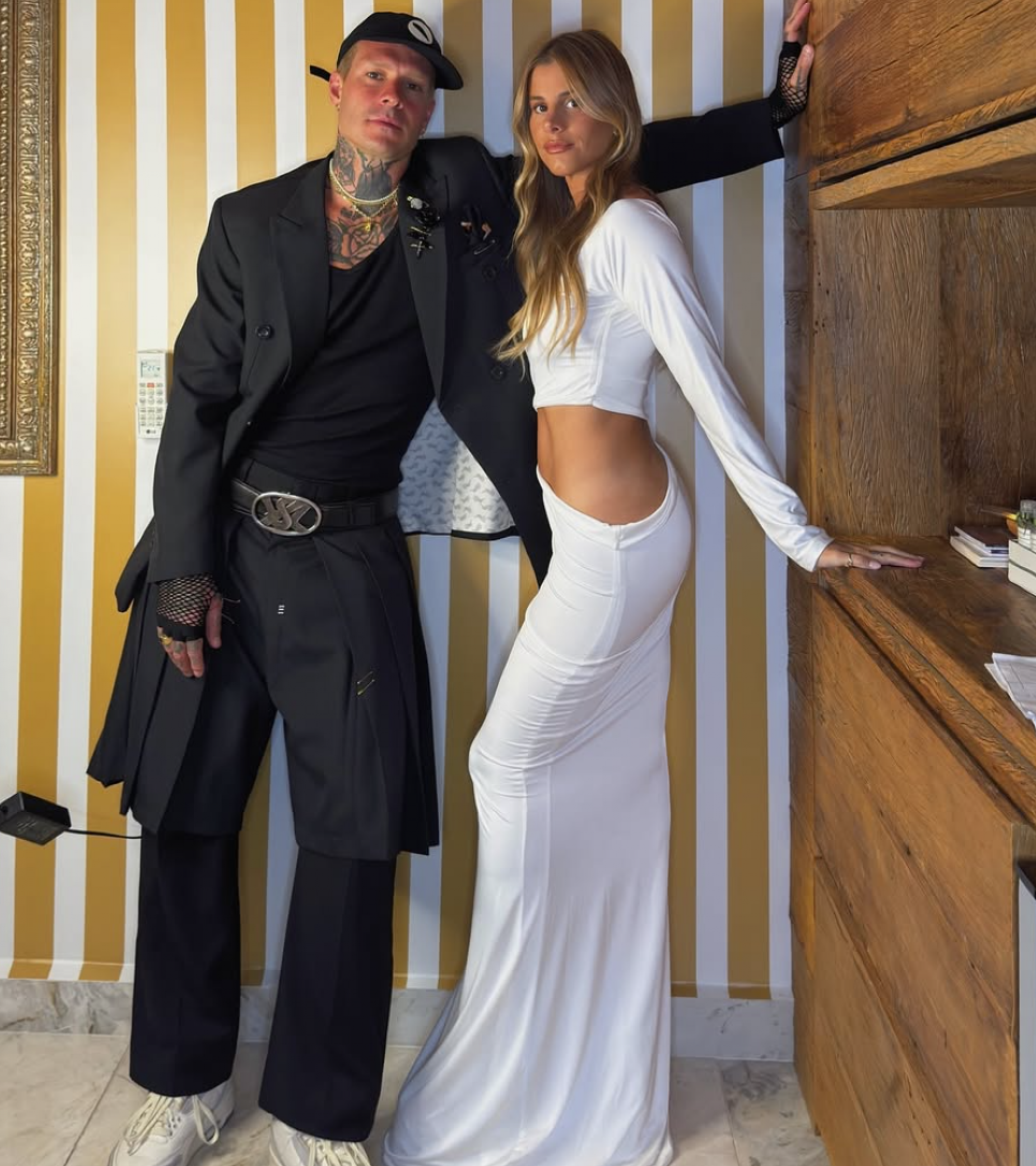 Shantal e Mateus Verdelho sofrem acidente de bicicleta - reprodução Instagram