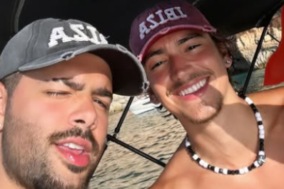 Pedro Sampaio ganha declaração de aniversário do namorado: 'Grato por tê-lo em minha vida'