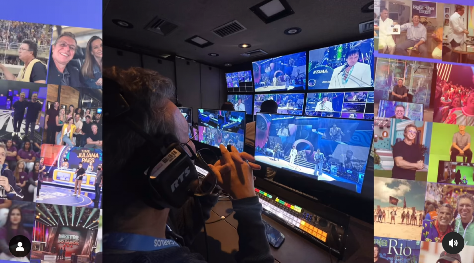 Boninho encerra ciclo histórico na TV Globo - reprodução Instagram