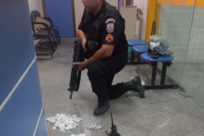 Polícia Militar apreende grande quantidade de drogas em Iguaba